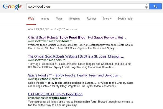 Someone's Willing to Blog About It spicyfoodblog