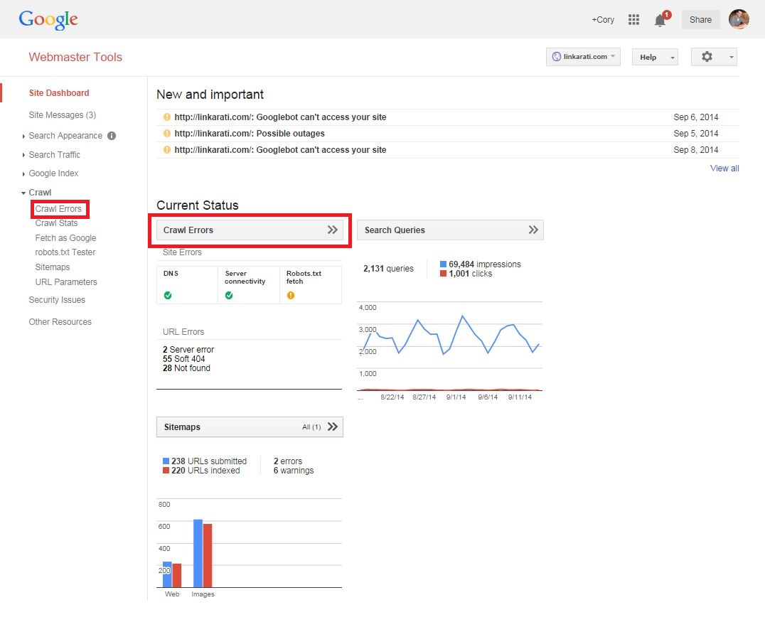 404 link reclamation using google webmaster tools tutorial tuesday