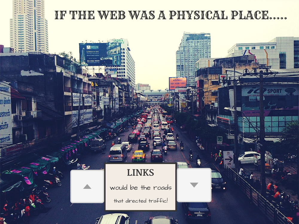 If the web  was a physical place