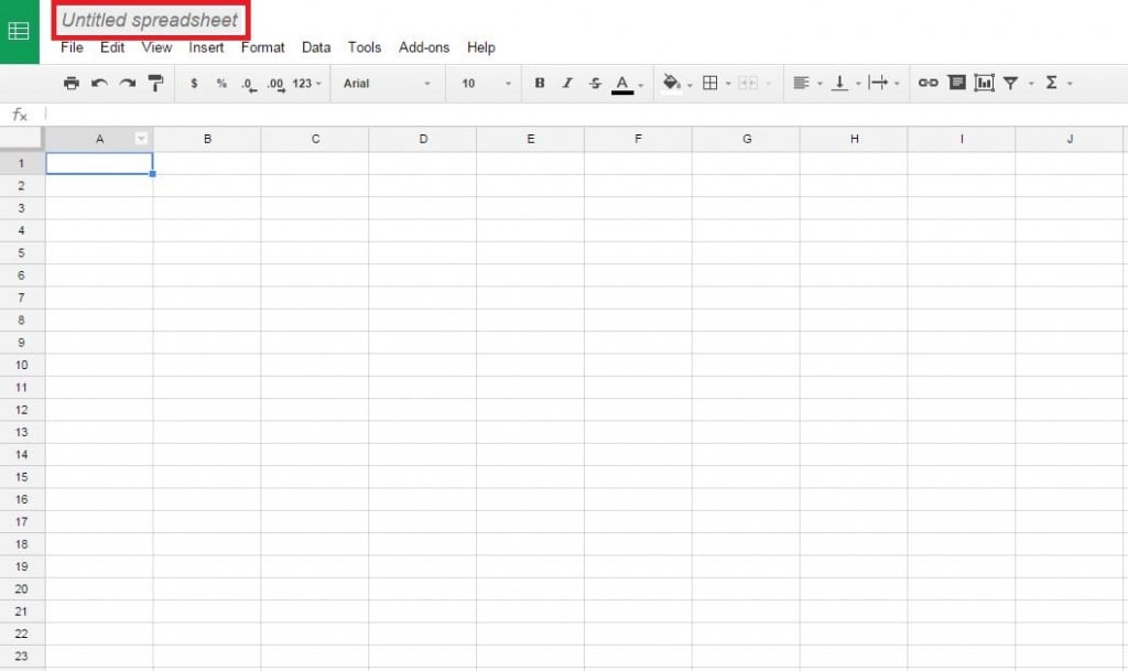 Renaming the Google Doc