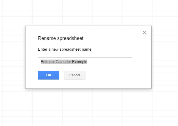 Renaming a Google Doc
