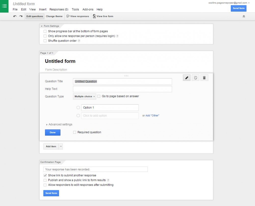 How To Create A Free Survey with Google Docs - Tutorial Tuesday
