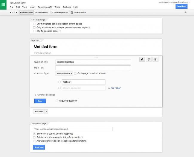 How To Create A Free Survey With Google Docs Tutorial Tuesday - google form