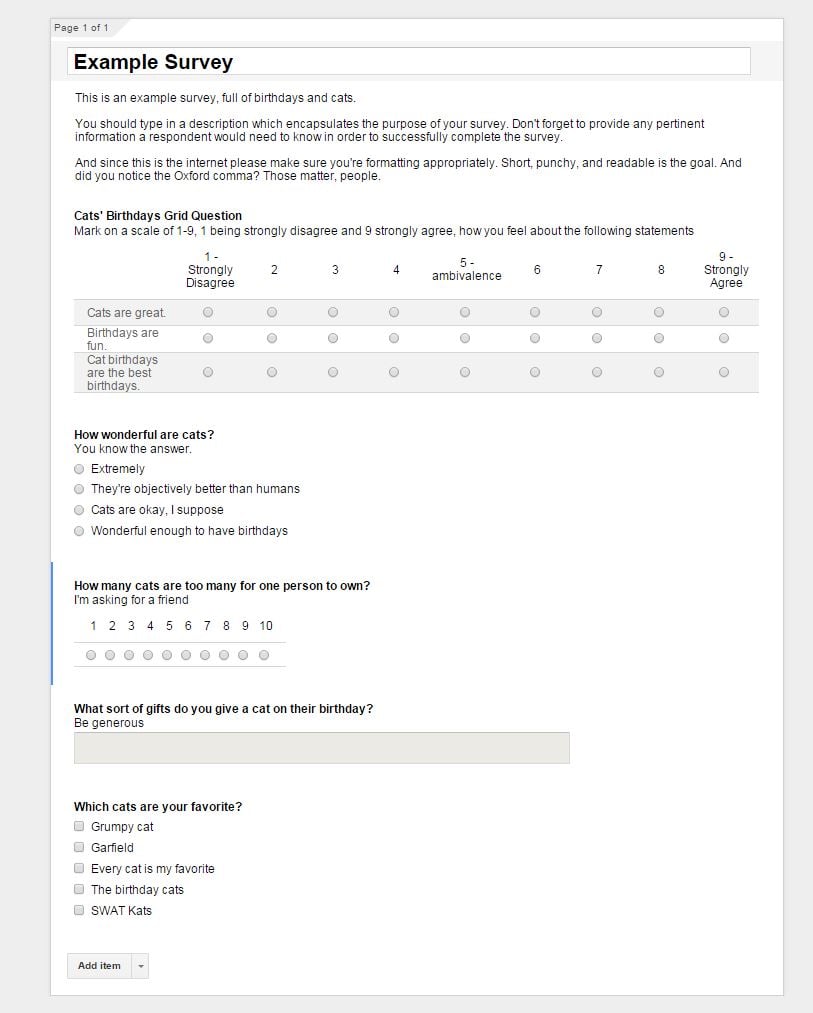 How To Create A Free Survey with Google Docs Tutorial Tuesday