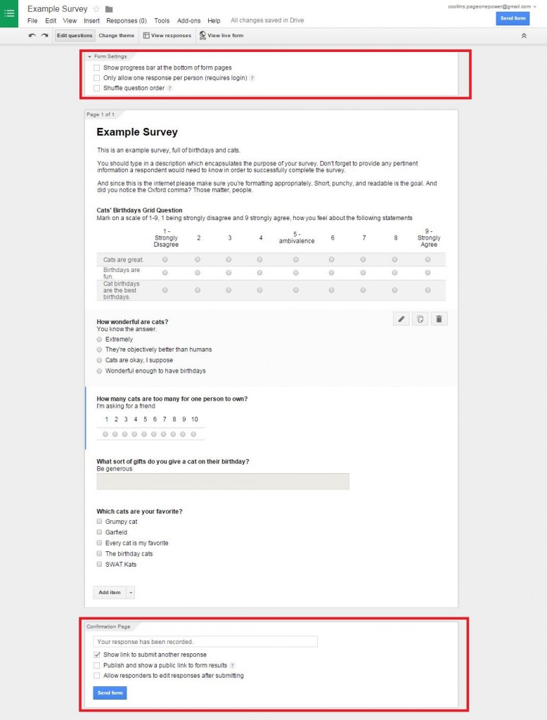 How To Create A Free Survey with Google Docs Tutorial Tuesday