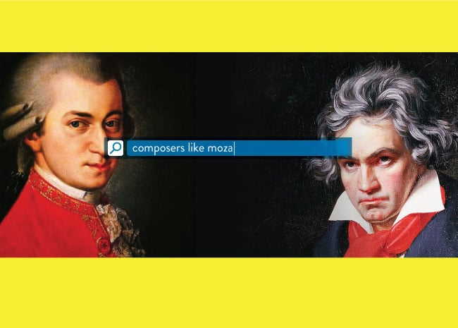 Composers like Mozart