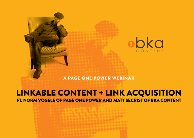Linkable content + link acquisition