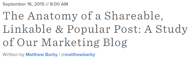 Matthew Barby URL profiler mention