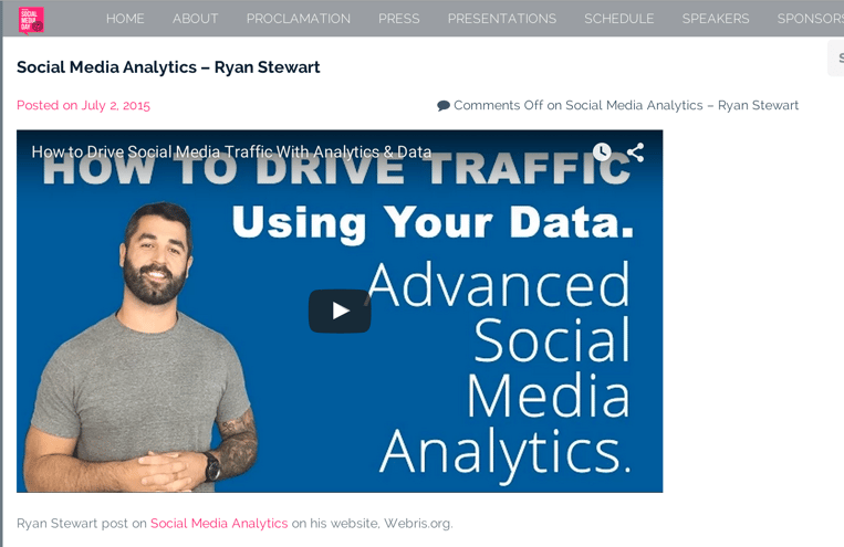 Link results screenshot