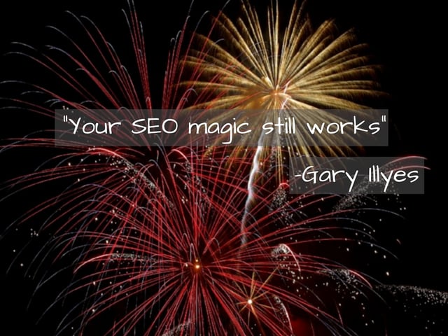 SEO magic quote