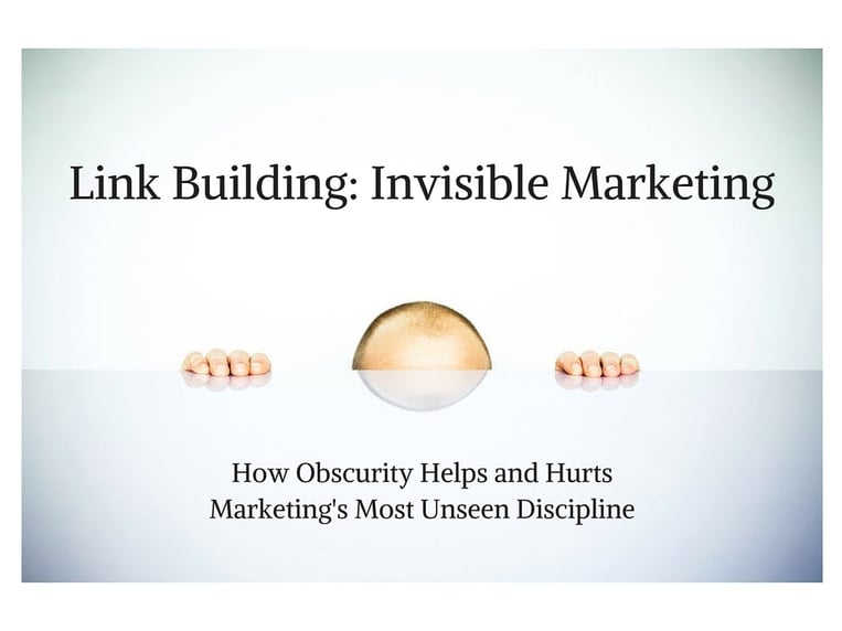 Invisible marketing image