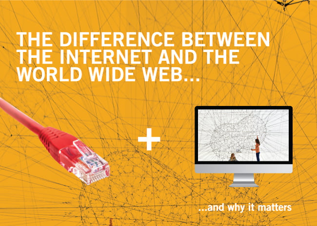 Difference between internet and world wide web