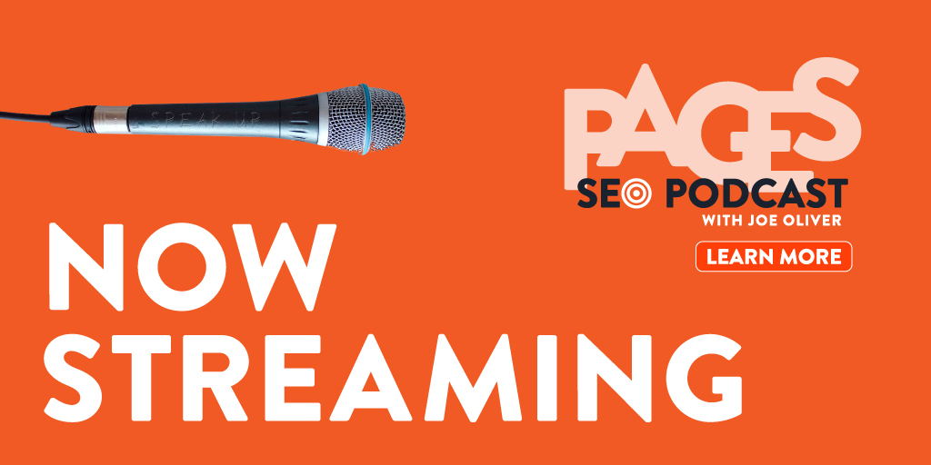 PAGES Podcast with Joe Oliver | Now Streaming