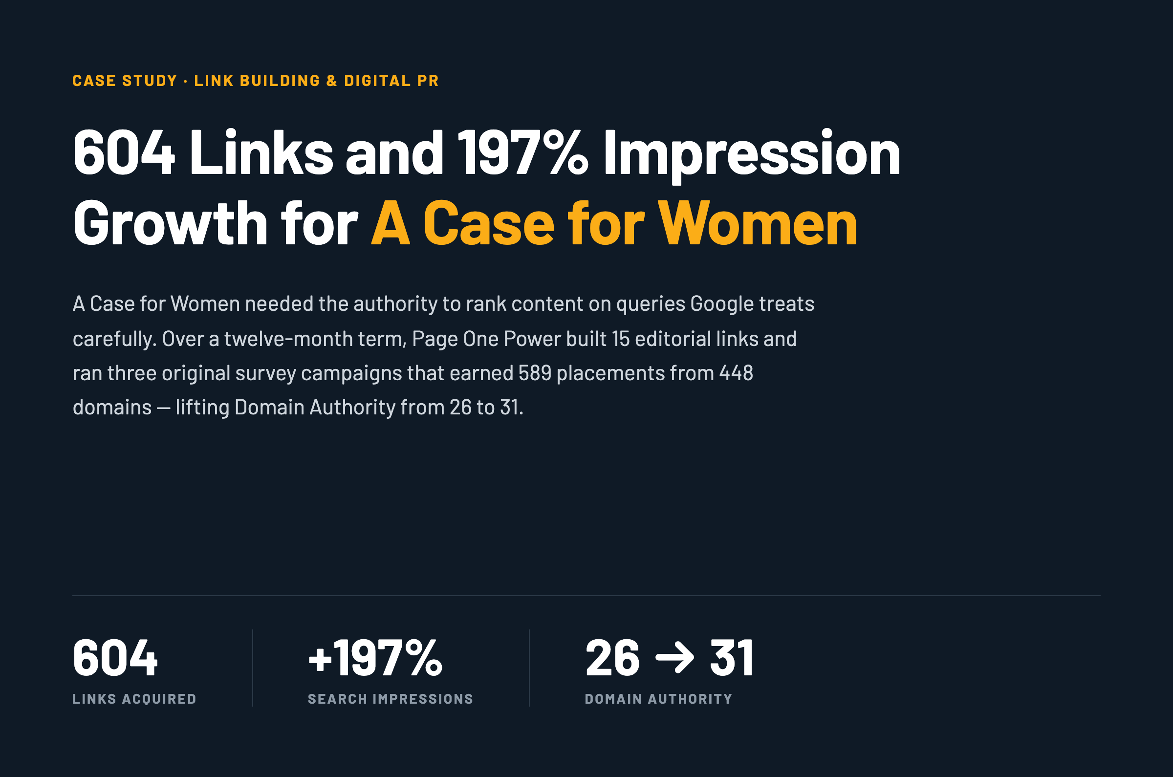 case for women