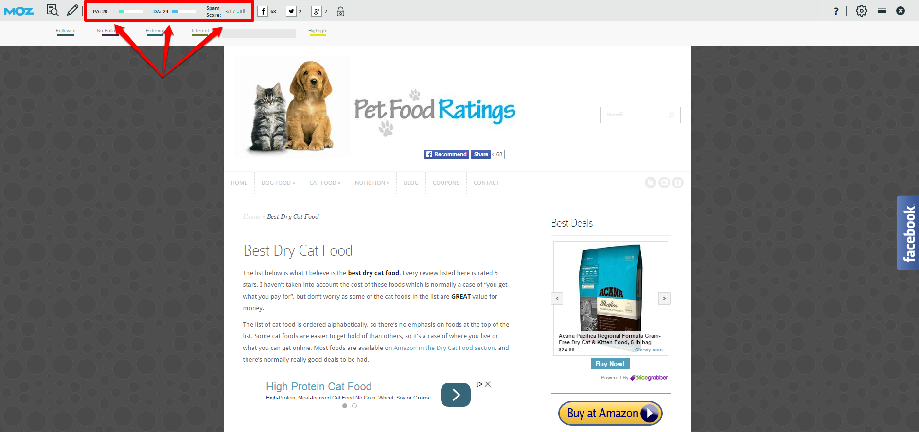 PetFood_Ratings_Metrics