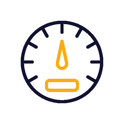 Performance-speedometer-outline